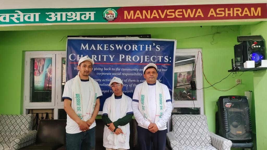 Makesworth Foundation recently organized a Feeding Program for a group of 42 elderly and impoverished individuals with physical and learning disabilities.