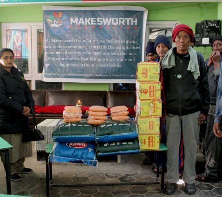 Nepal Charity at Manav Sewa Ashram